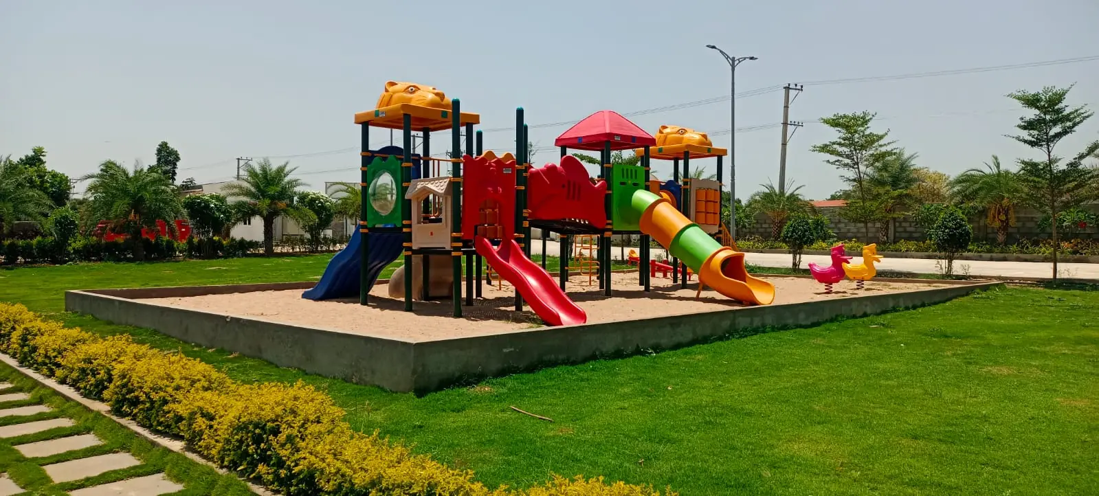Premium children play area and playground at ALOHA Shamshabad